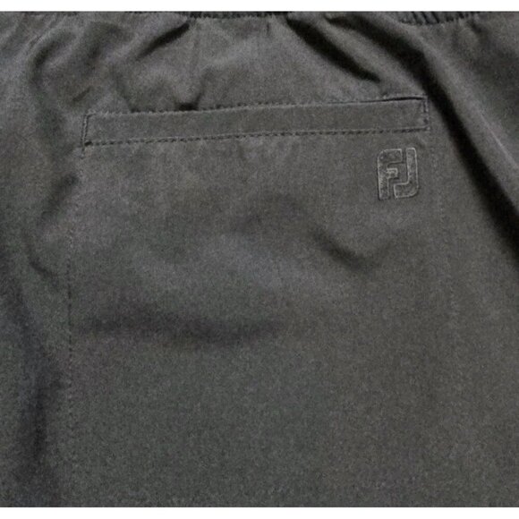 Footjoy FJ Dryjoys Womens Fast Dry Golf Pants Medium Elastic Waist Pockets EUC - Picture 3 of 9